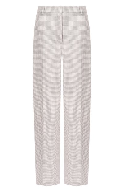 Женские брюки изо льна и вискозы THEORY, арт. 01103203