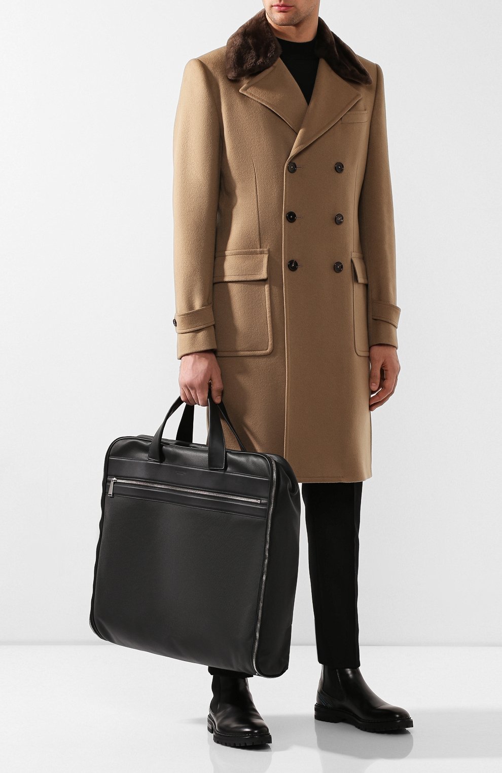 Кожаная дорожная сумка BOTTEGA VENETA, арт. 573492/VMAW2, фото 2