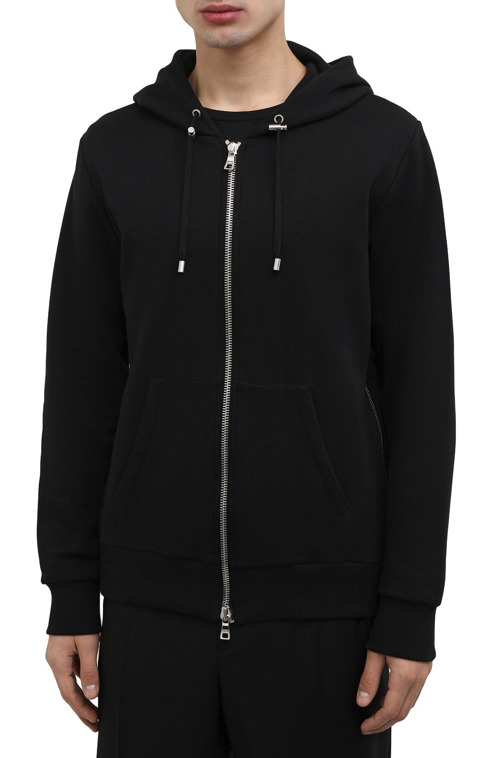 Хлопковая толстовка BALMAIN, арт. XH1JR010/BB20, фото 3