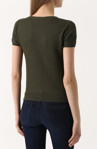 Топ из смеси шелка и хлопка LORO PIANA, арт. FAG1725, фото 4