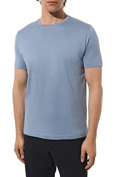 Футболка из шелка и хлопка COLOMBO, арт. TS00380/A00897, фото 3