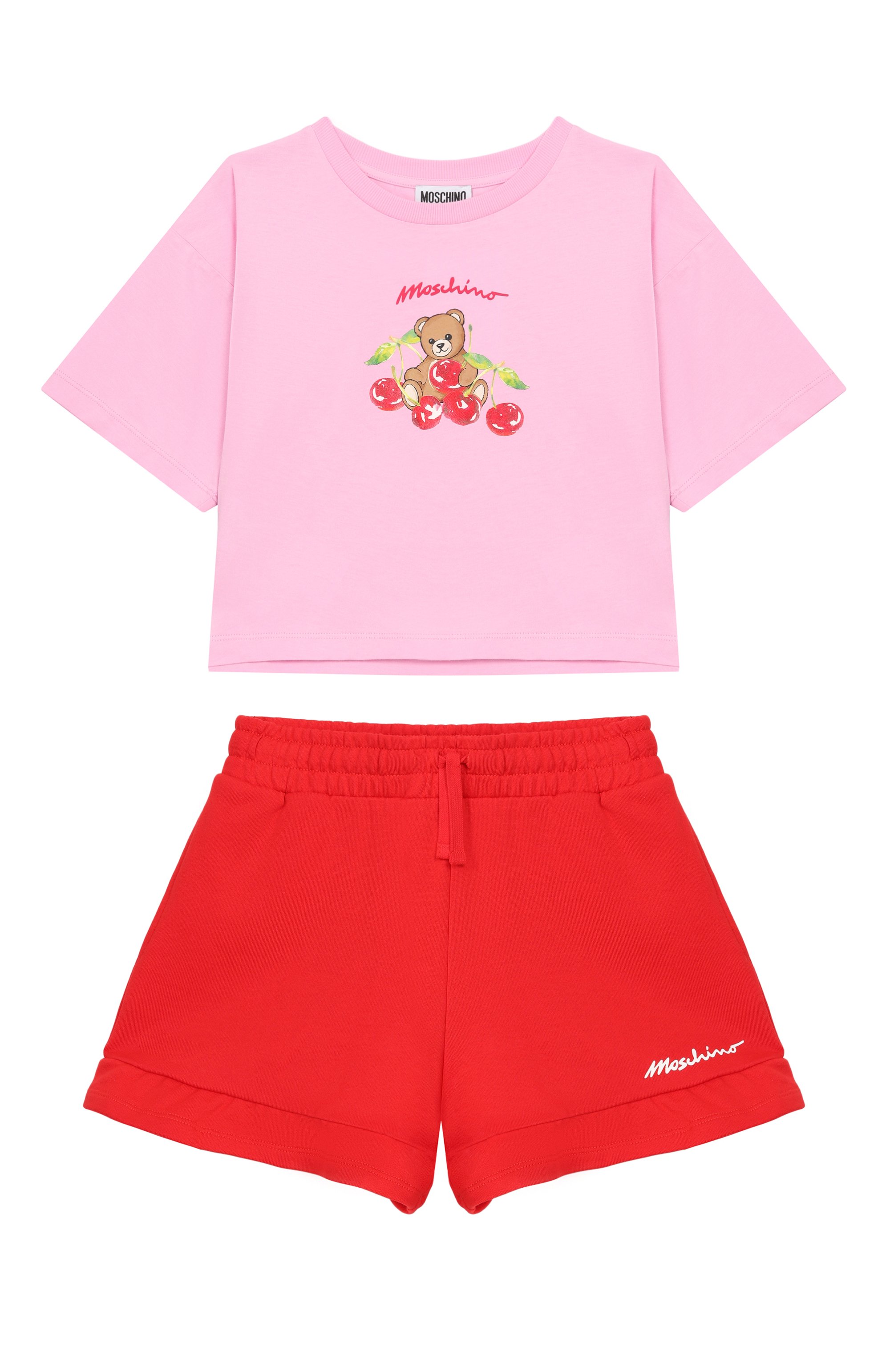 Комплект из футболки и шорт MOSCHINO, арт. HDG01N/LCA52, фото 1