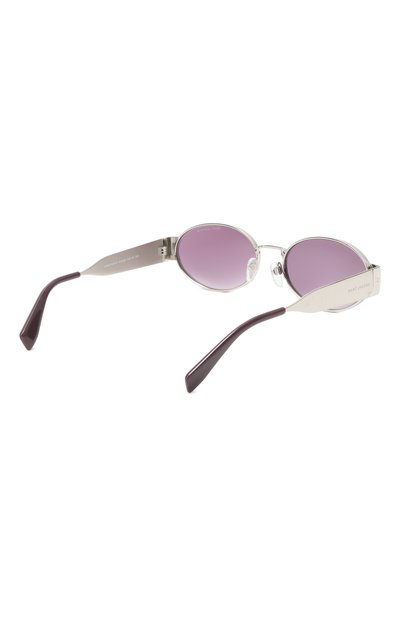 Солнцезащитные очки MARC JACOBS (THE) серебряного цвета по цене 26600 руб., арт. MARC 806 GME, фото 4 Солнцезащитные очки MARC JACOBS (THE), арт. MARC 806 GME, фото 4