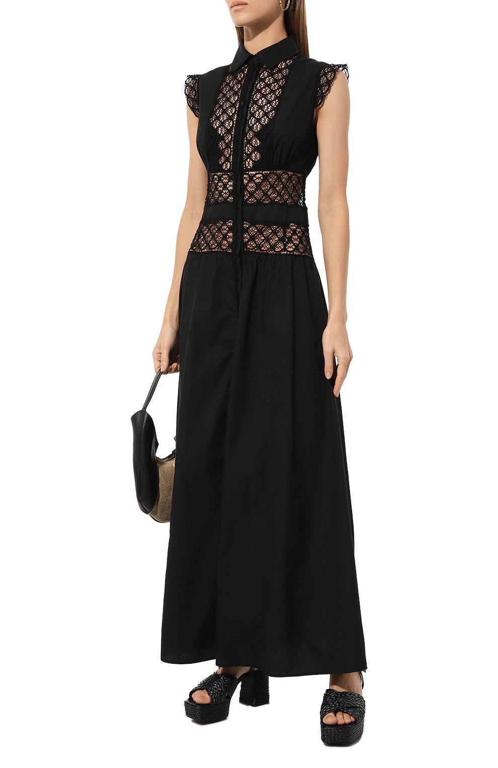 Хлопковое платье ERMANNO SCERVINO, арт. D444K302JHL, фото 2