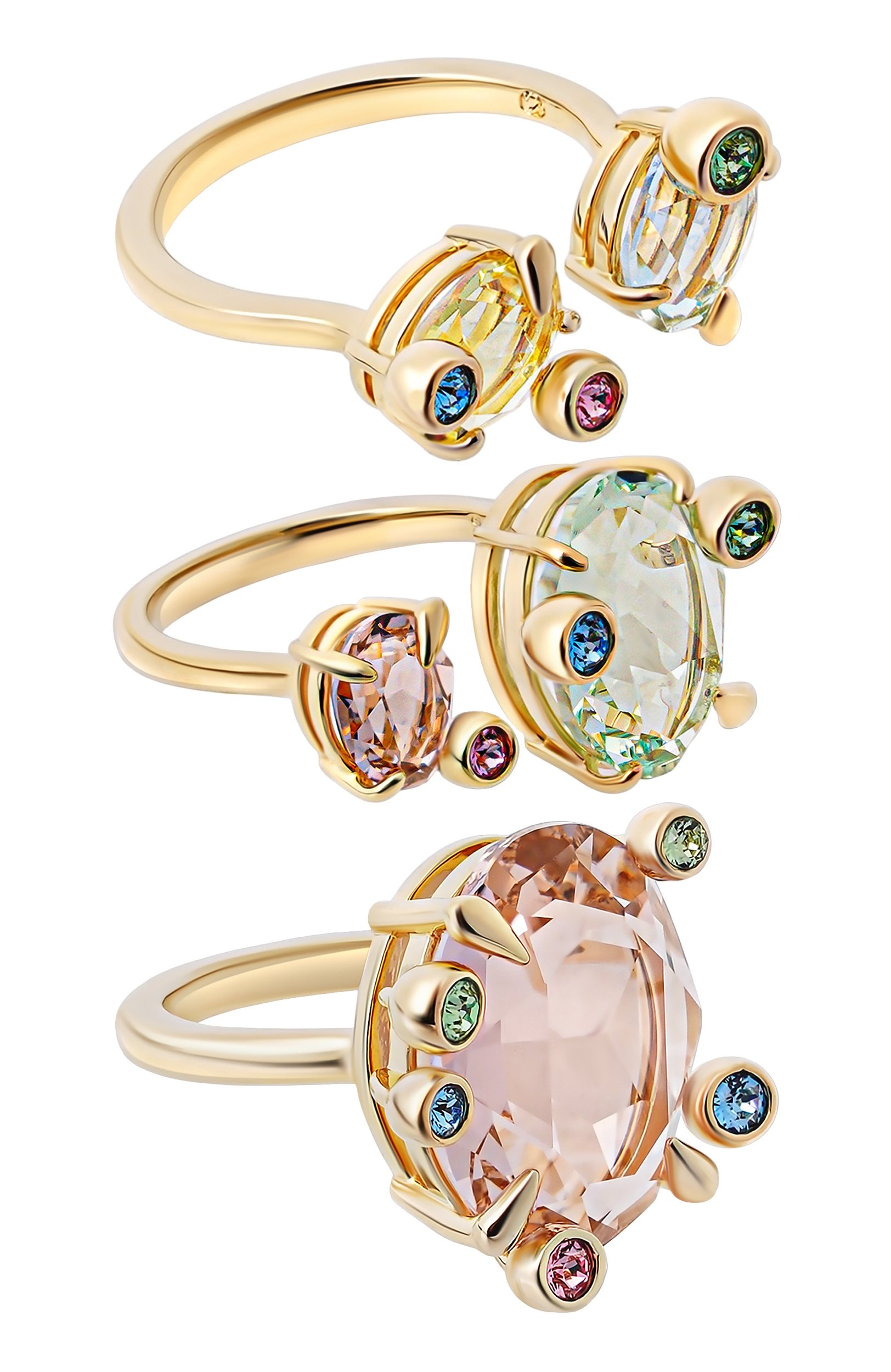 Комплект из трех колец gema SWAROVSKI, арт. 5705813, фото 1