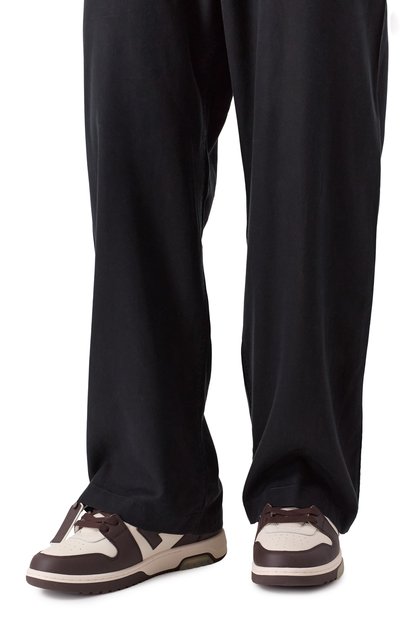 Кожаные кеды out of office OFF-WHITE, арт. 0MIA189C99LEA007, фото 3