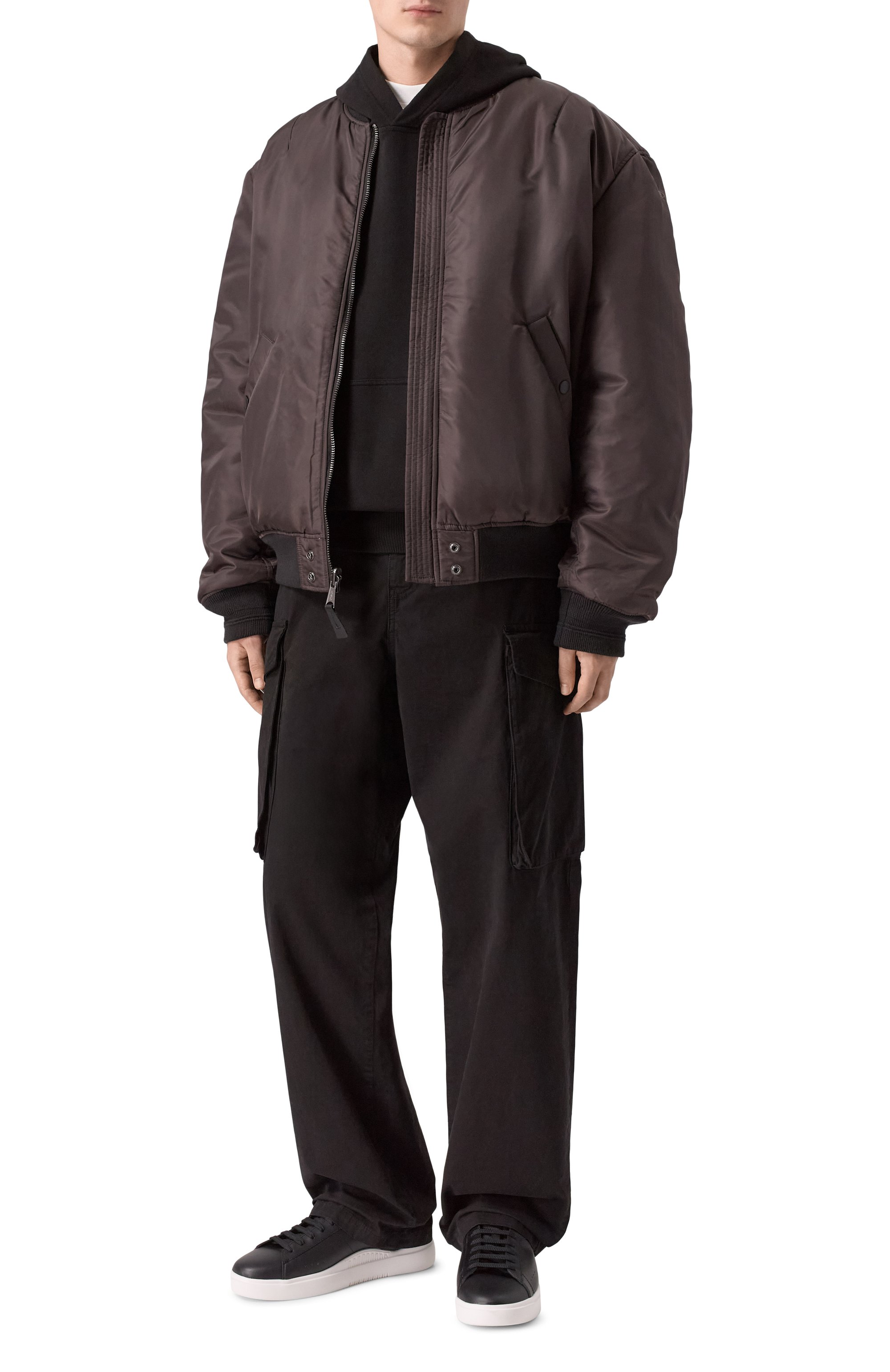 Кожаные кеды blake HUGO, арт. 50499261, фото 2