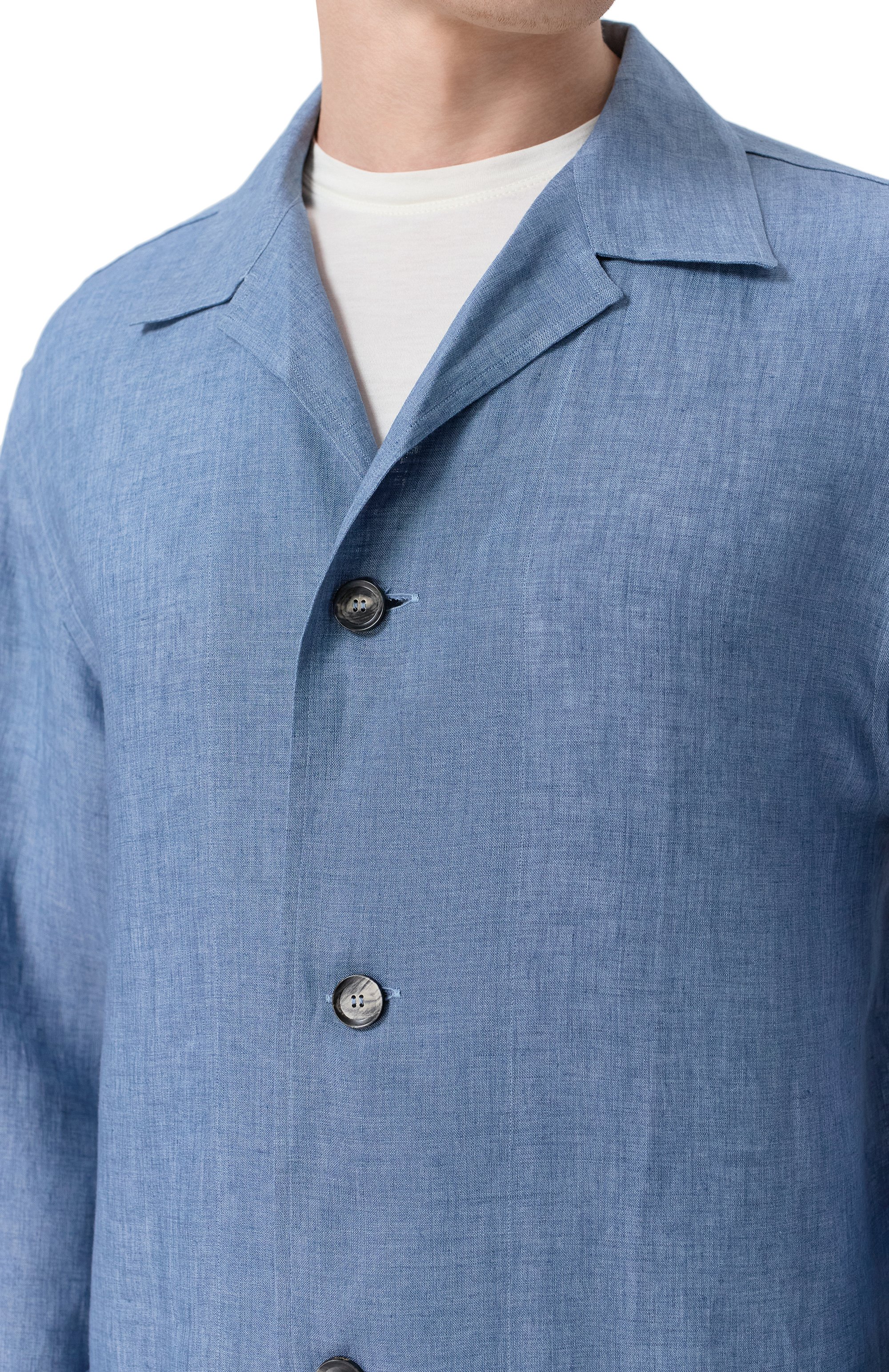 Льняная рубашка BRIONI, арт. SCHL0L/P9111, фото 5