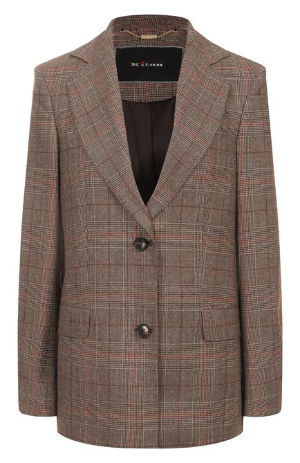 Женский шерстяной жакет KITON, арт. D60509K0571G01