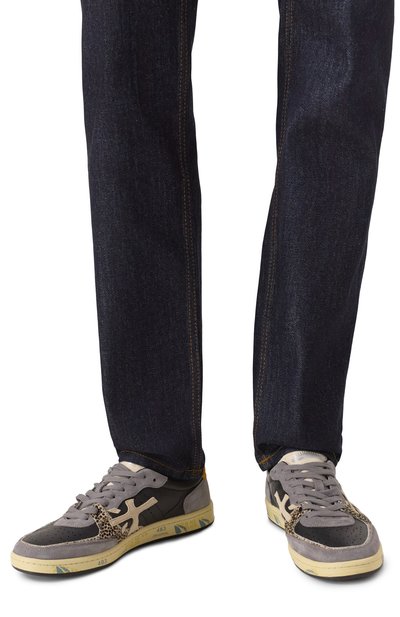 Кожаные кеды bskt clay PREMIATA, арт. BSKT CLAY/VAR 7624, фото 3