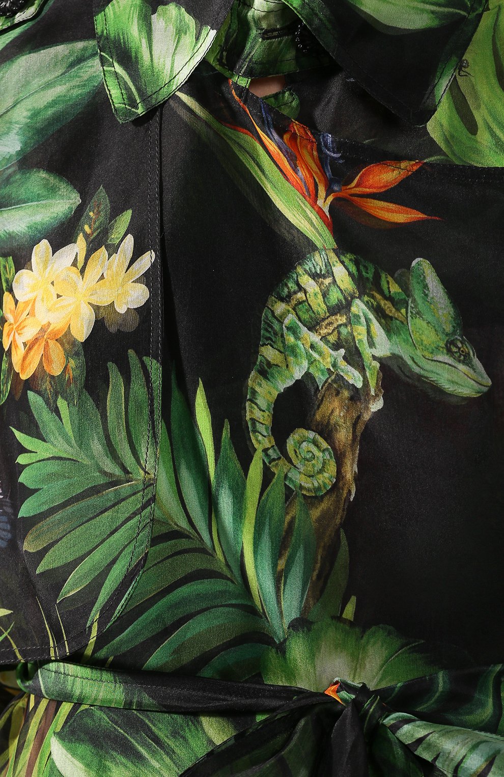 Шелковый тренч DOLCE & GABBANA, арт. F0Z73T/GDU47, фото 5