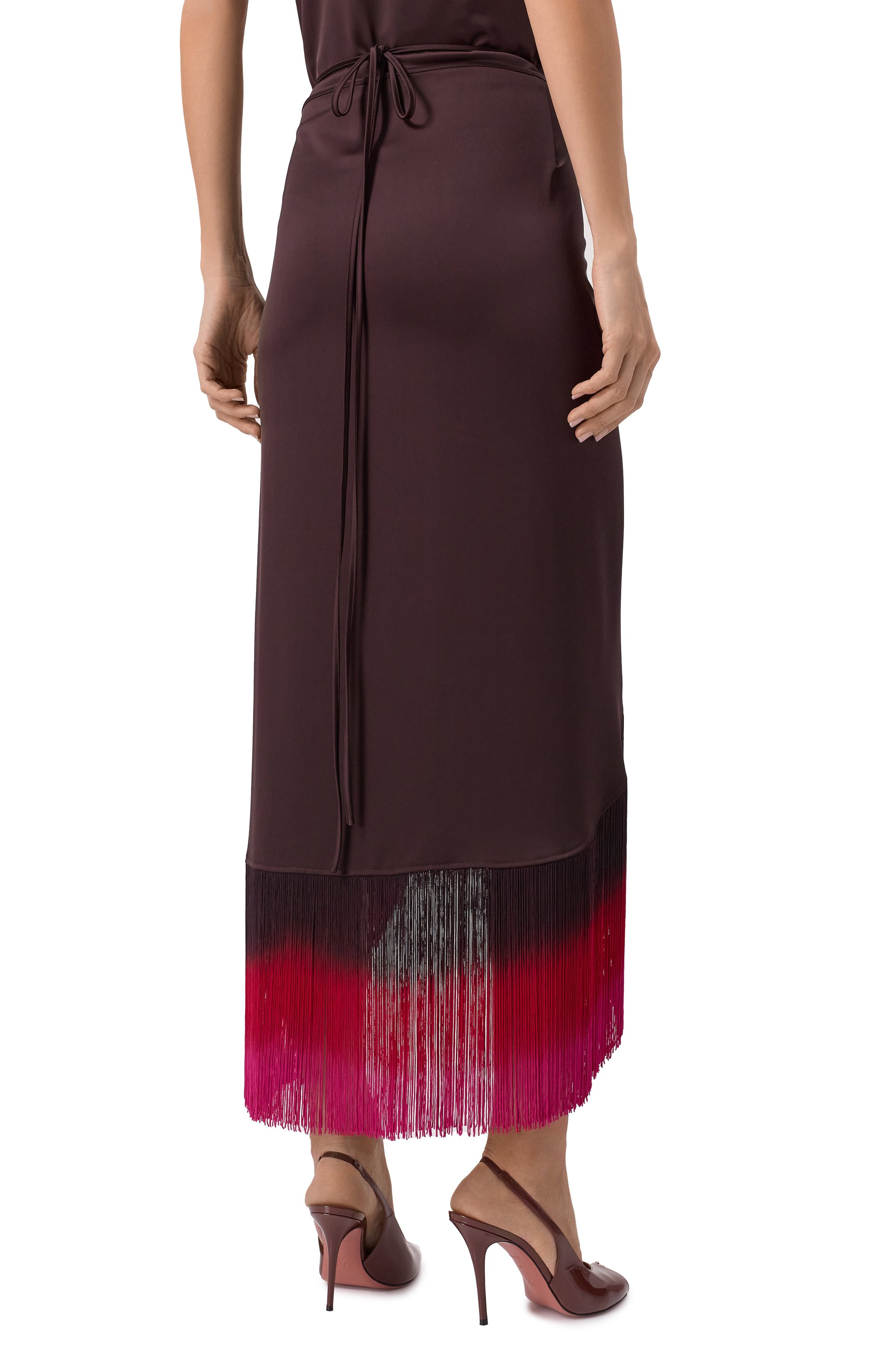 Атласная юбка THE ANDAMANE, арт. TM170328A/TNP229, фото 4