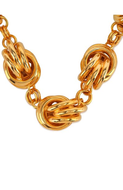 Колье LARISA BARRERA золотого цвета по цене 42550 руб., арт. MN880G, фото 2 Колье LARISA BARRERA, арт. MN880G, фото 2