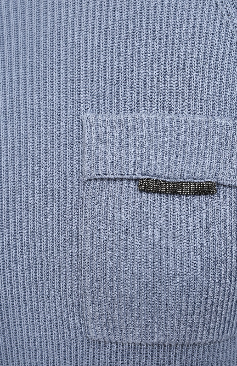 Хлопковый пуловер BRUNELLO CUCINELLI, арт. M19197400, фото 5