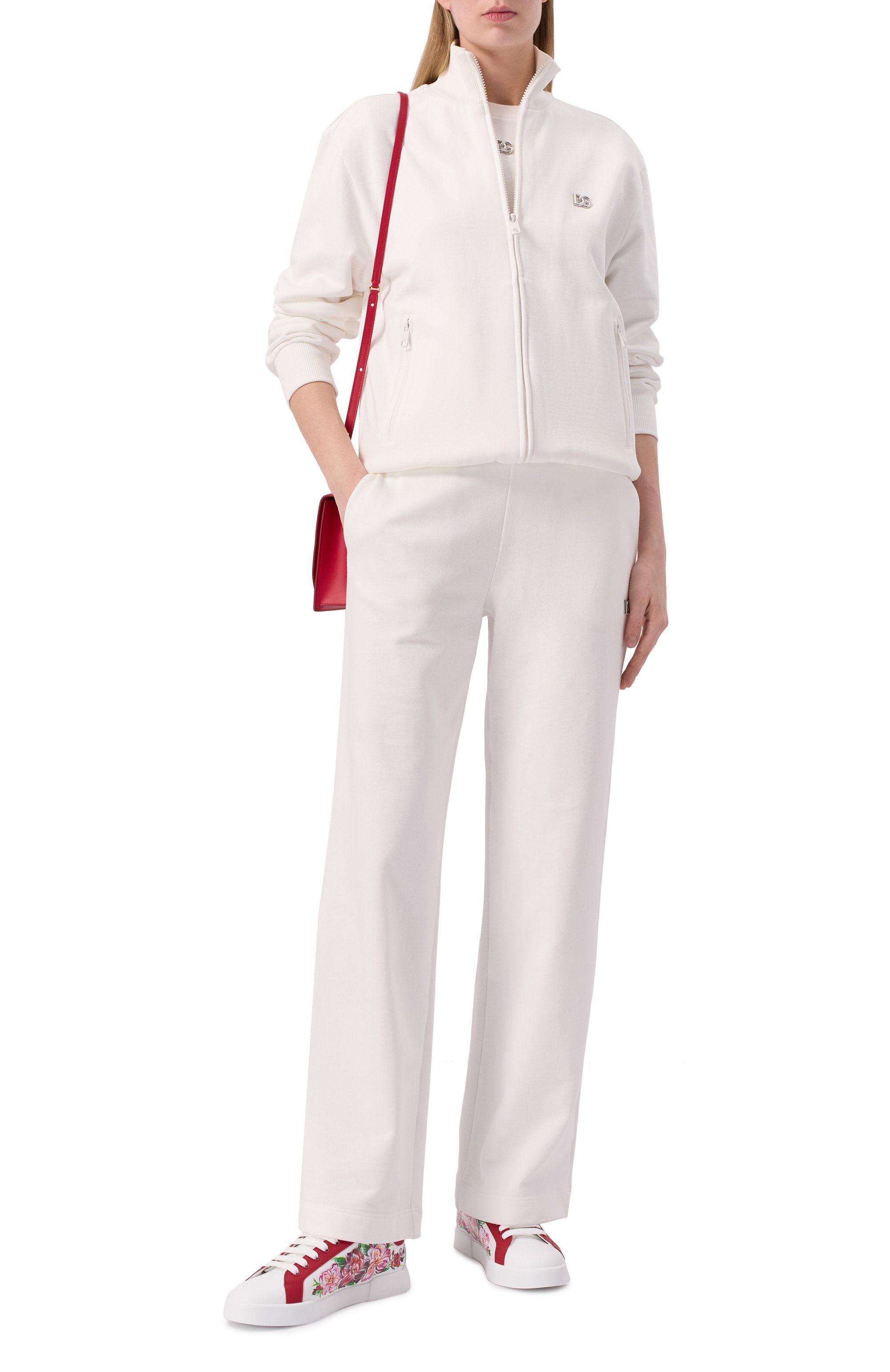 Кожаные кеды portofino DOLCE & GABBANA, арт. CK2330/AD773, фото 2