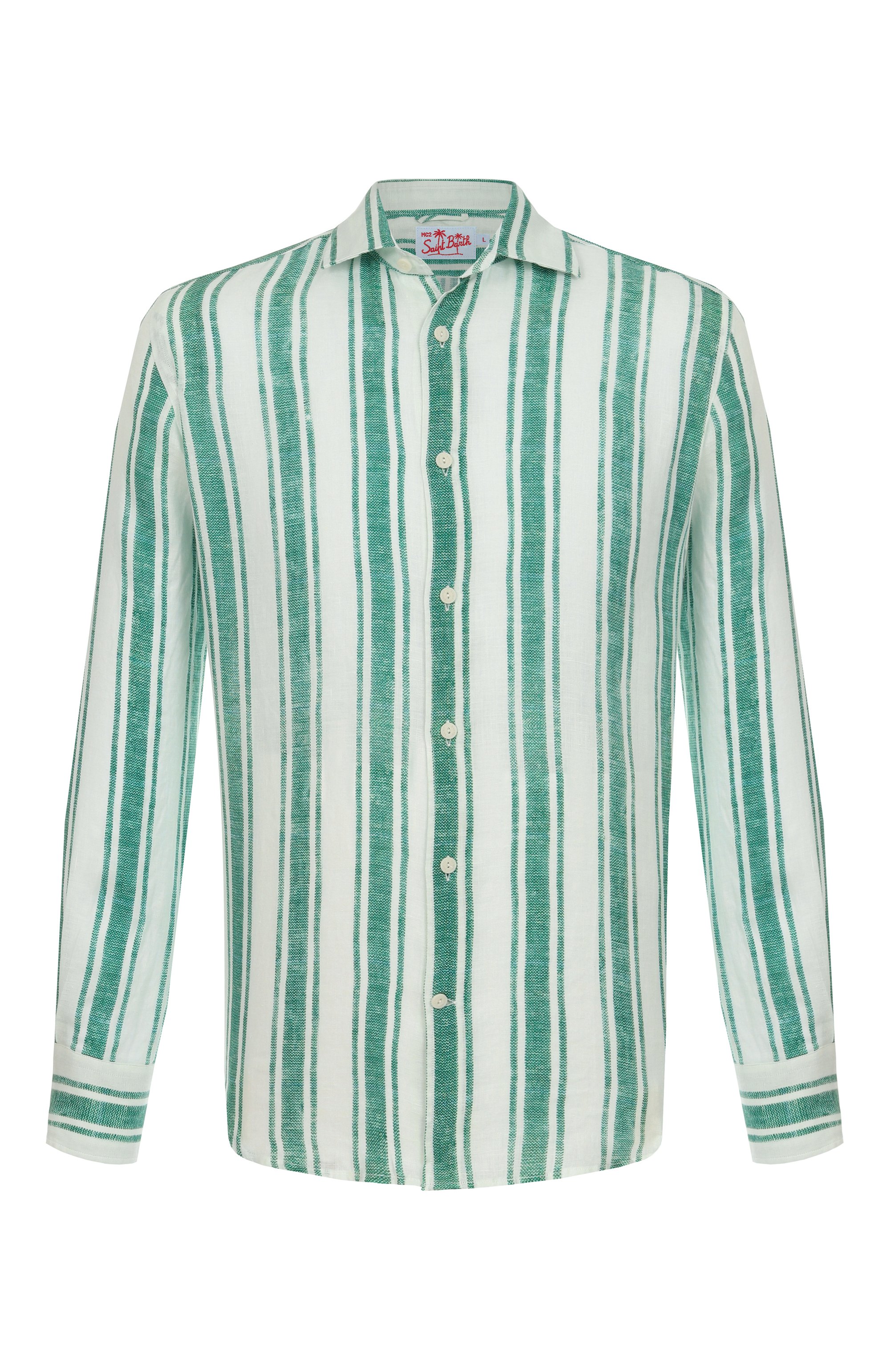 Льняная рубашка MC2 SAINT BARTH, арт. STBM PAMPL0NA/01918H, фото 1