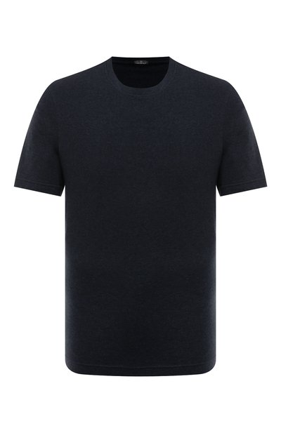 Мужская футболка из хлопка и кашемира CAPOBIANCO, арт. 17M660.WS00.