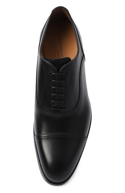 Кожаные оксфорды FRANCESCHETTI черного цвета по цене 66400 руб., арт. 7255009/VIT. C0RTINA, фото 5 Кожаные оксфорды FRANCESCHETTI, арт. 7255009/VIT. C0RTINA, фото 5