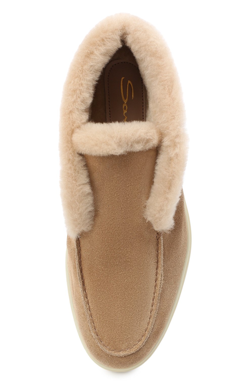 Замшевые ботинки yalta SANTONI, арт. WUYA58457TISAPFRC23, фото 5