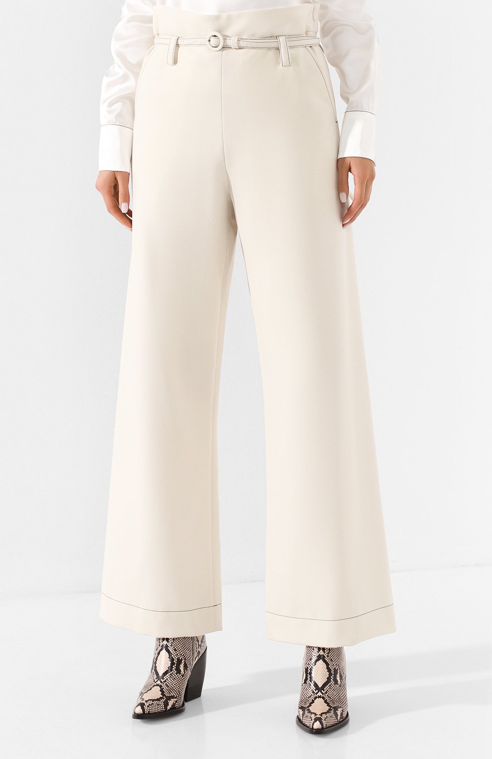 Шерстяные брюки MARNI, арт. PAMA0097CU/TW867, фото 3