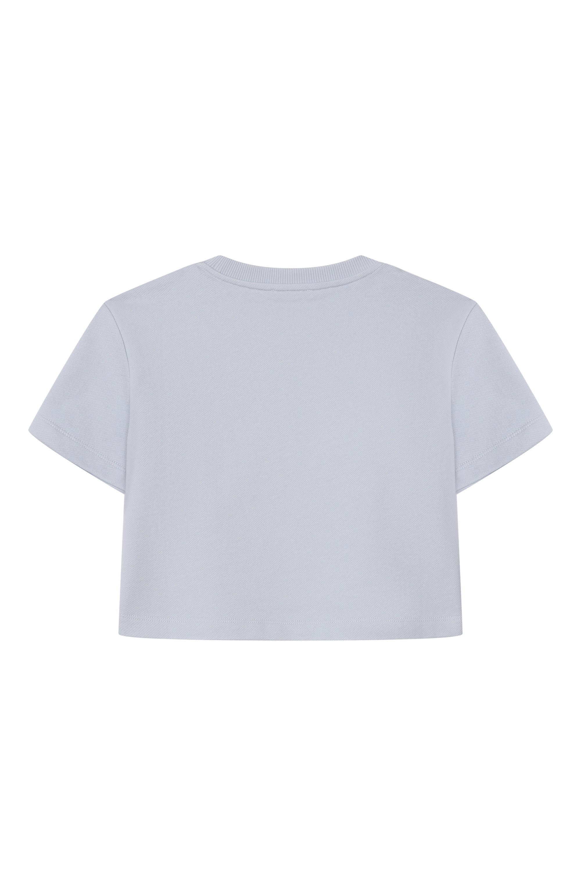 Хлопковый свитшот BALMAIN голубого цвета по цене 19950 руб., арт. BY4A01, фото 2 Хлопковый свитшот BALMAIN, арт. BY4A01, фото 2