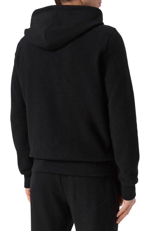 Толстовка из хлопка и шерсти MVST 17M416/TF00 Чёрный  17M416/TF00 Фото 4