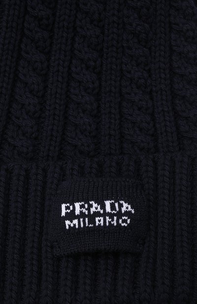 Шерстяная шапка PRADA, арт. UMD484-1BCL-F0008-212, фото 3