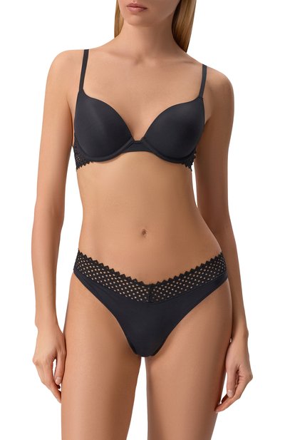 Бюстгальтер WOLFORD черного цвета по цене 23500 руб., арт. 4W1292, фото 2 Бюстгальтер WOLFORD, арт. 4W1292, фото 2