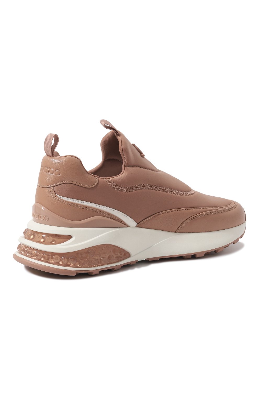 Комбинированные кроссовки memphis JIMMY CHOO, арт. MEMPHISF/VZYBALLETPINKMIX, фото 5