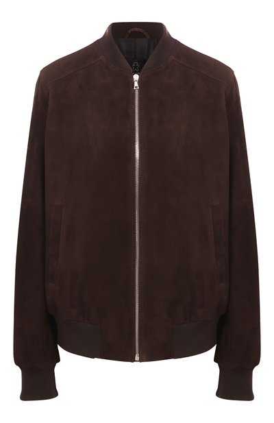 Женский замшевый бомбер MASLOV, арт. SMB01