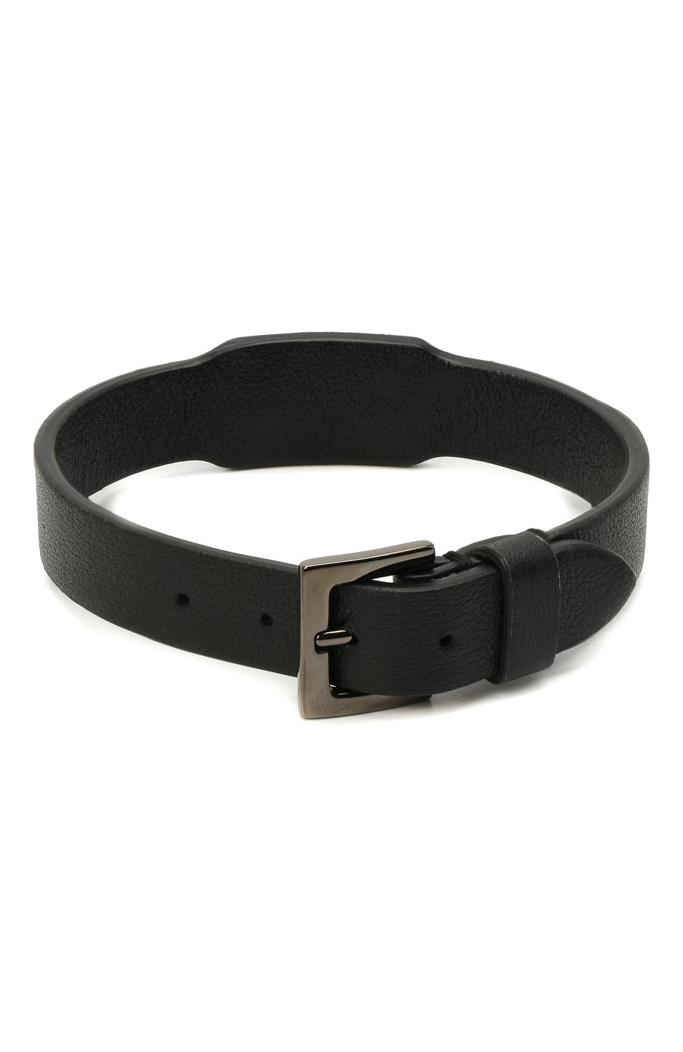 Кожаный браслет VALENTINO черного цвета по цене 17200 руб., арт. VY2J0M67/ADY, фото 2 Кожаный браслет VALENTINO, арт. VY2J0M67/ADY, фото 2