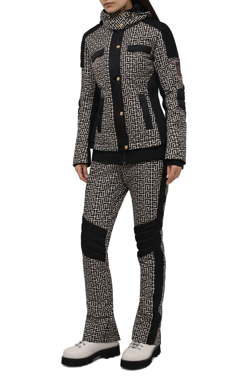 Брюки balmain x rossignol BALMAIN, арт. WF2PR005/I732, фото 2