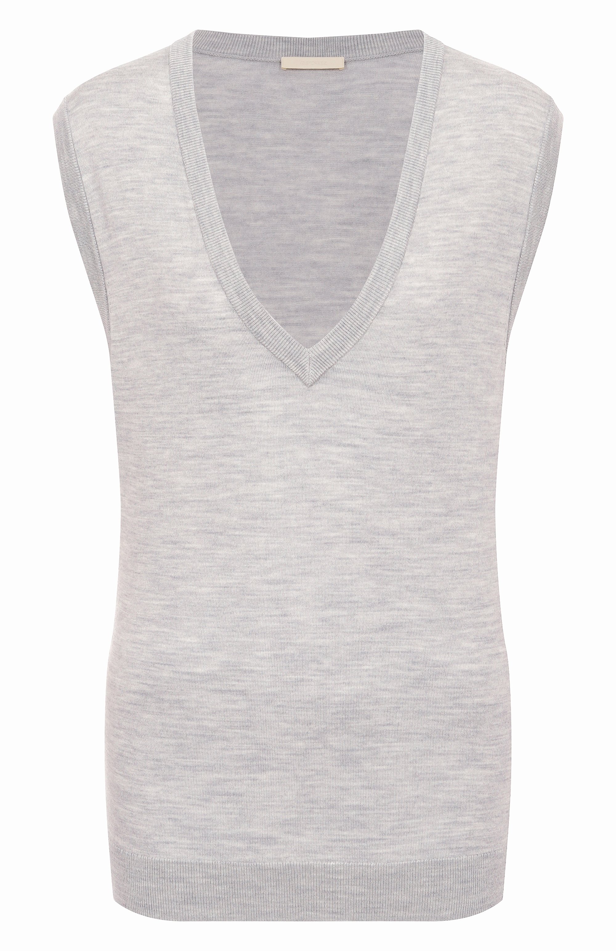 Жилет из шерсти и шелка 12 STOREEZ, арт. 134021, фото 1