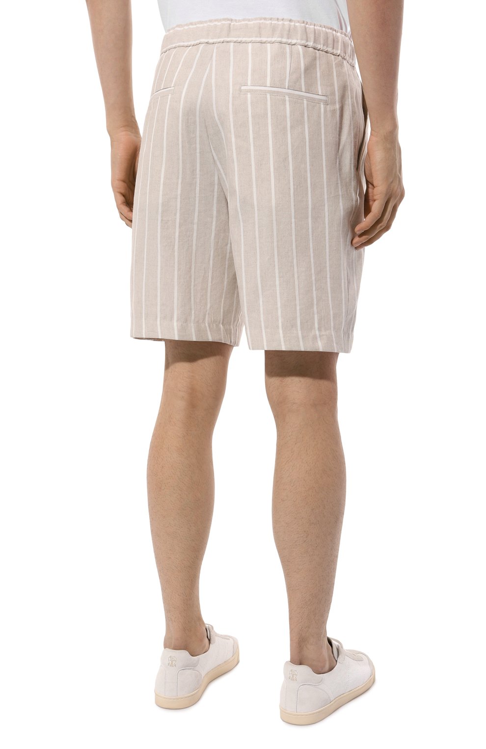 Шорты изо льна и хлопка BOSS, арт. 50514656, фото 4