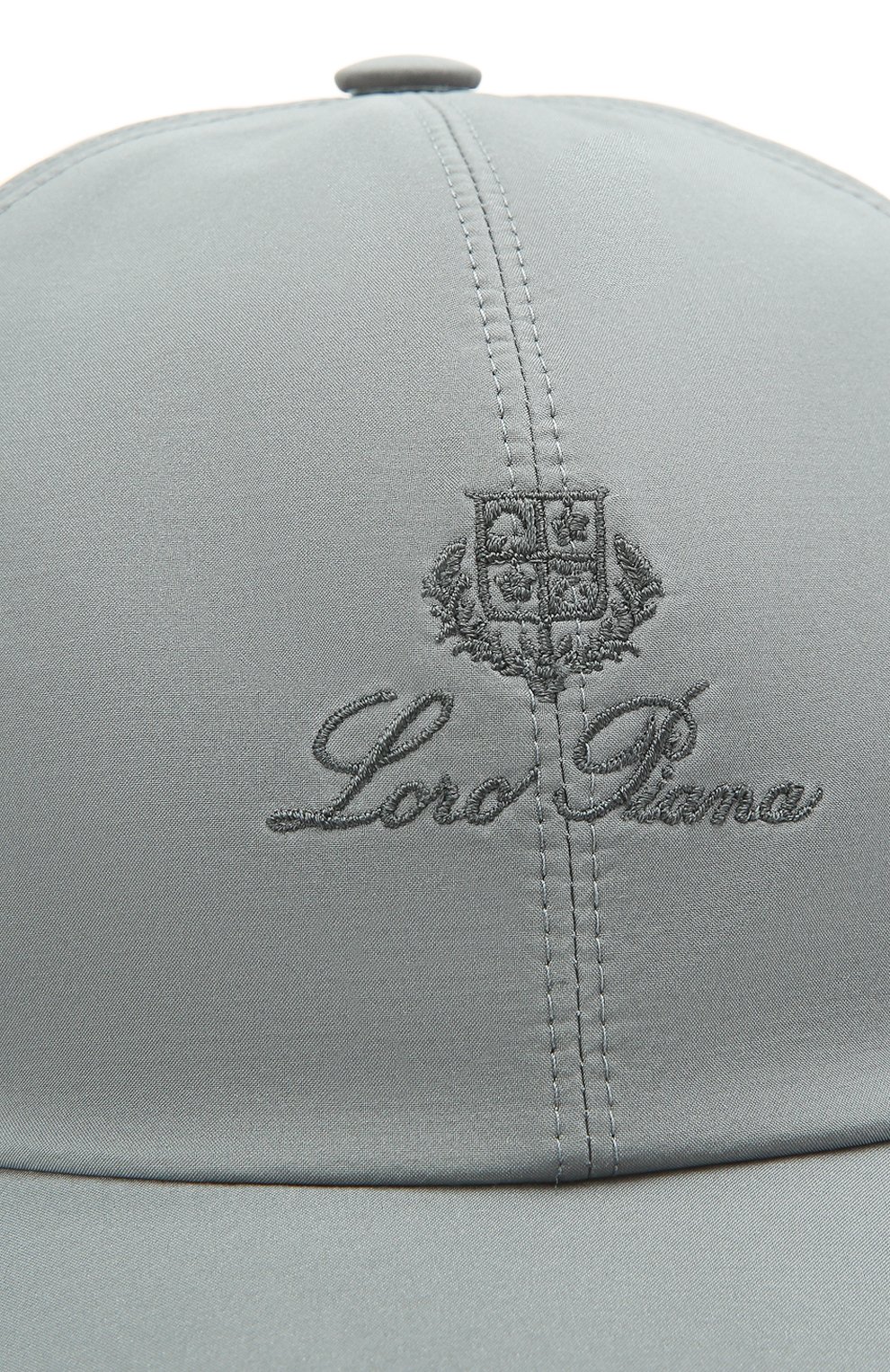 Бейсболка LORO PIANA серо-голубого цвета по цене 29950 руб., арт. FAB1977, фото 3 Бейсболка LORO PIANA, арт. FAB1977, фото 3