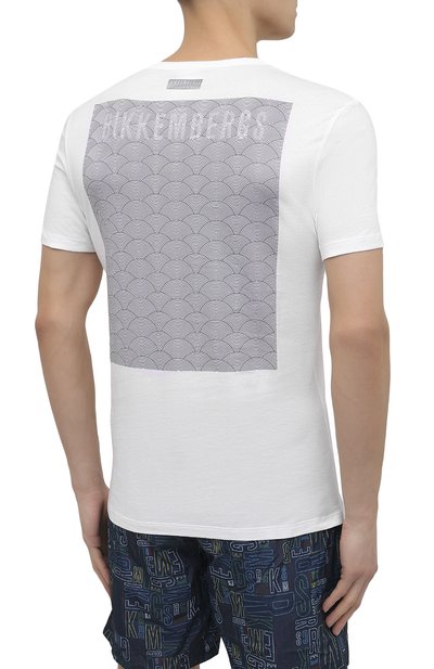 Хлопковая футболка DIRK BIKKEMBERGS, арт. VBKB04917, фото 4
