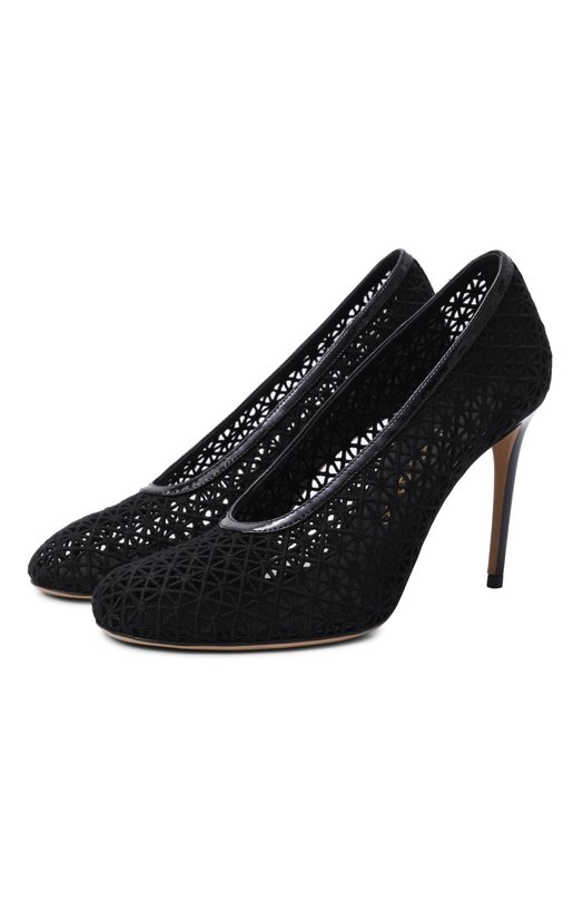 Комбинированные туфли Sol 95 Ferragamo 01L405/790 Чёрный 01L405/790