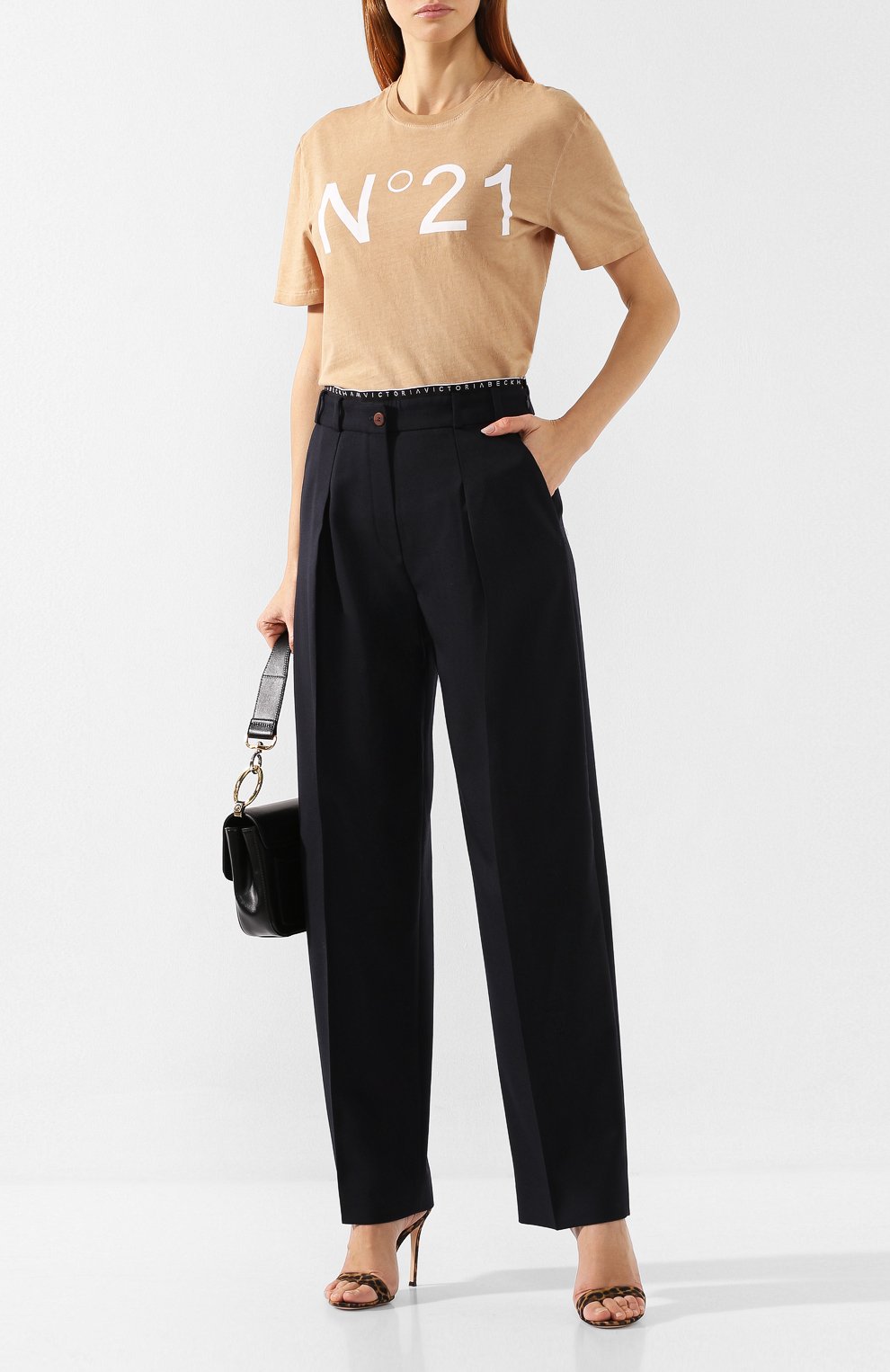 Брюки VICTORIA, VICTORIA BECKHAM, арт. TRVV 133 PAW19 W00L BLEND TAIL0RING, фото 2