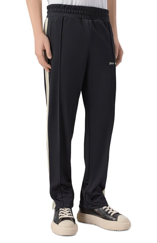 Брюки Palm Angels PMCJ020S26FAB001 Чёрный  PMCJ020S26FAB001 Фото 3
