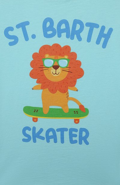 Хлопковая футболка MC2 SAINT BARTH, арт. STBK TSHIRT B0Y/TSH0001/02193F, фото 3