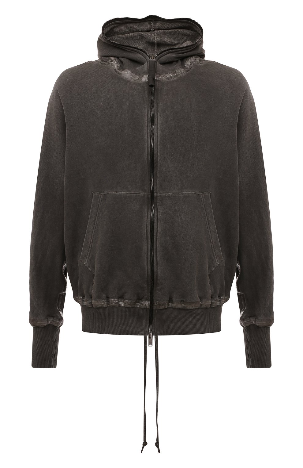 Хлопковая толстовка ISAAC SELLAM, арт. ZIPPYH00D BANDE-M0LLET0N H23, фото 1