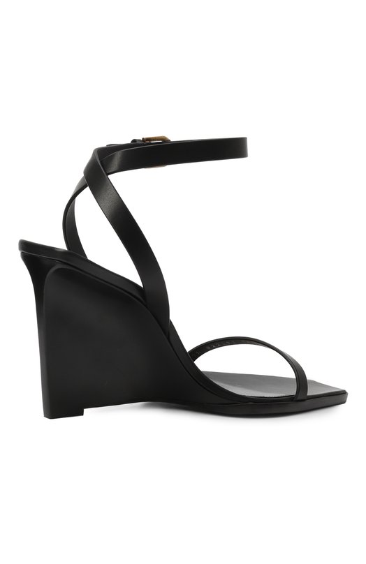 Кожаные босоножки May Saint Laurent 822392/DWE00 Чёрный  822392/DWE00 Фото 5