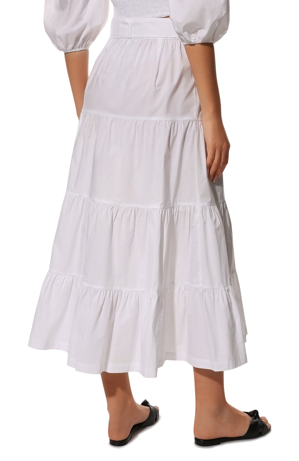 Хлопковая юбка PATRIZIA PEPE, арт. 2G0858_A9B9, фото 4