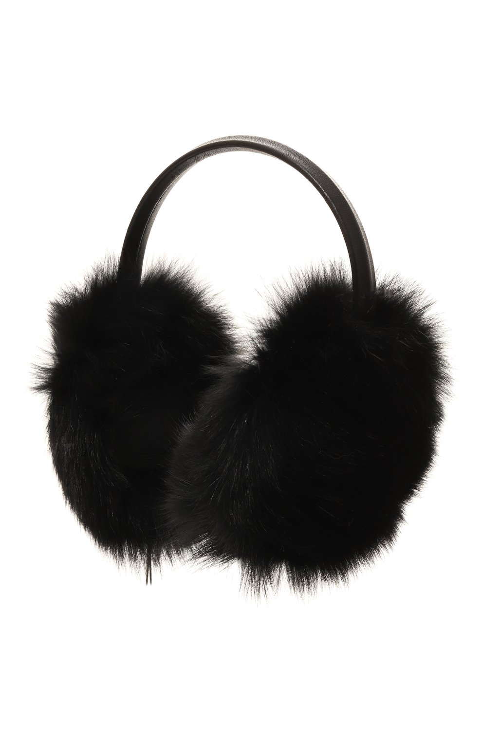 Меховые наушники из лисы YVES SALOMON, арт. 23WAA124XXRDXX, фото 3