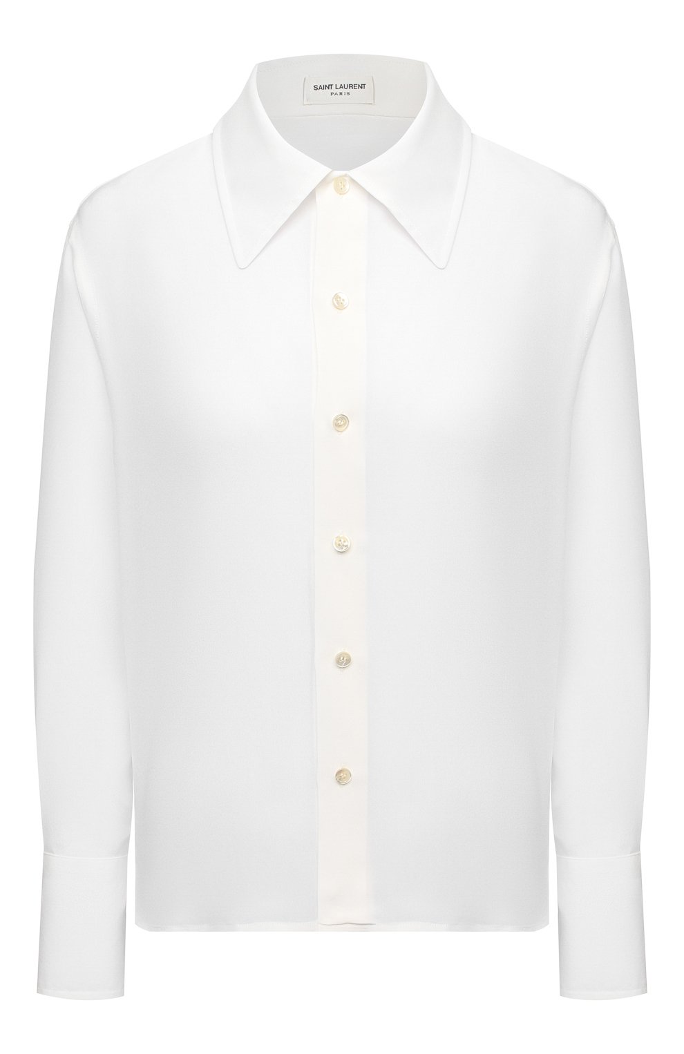 Шелковая рубашка SAINT LAURENT, арт. 626928/Y100W, фото 1