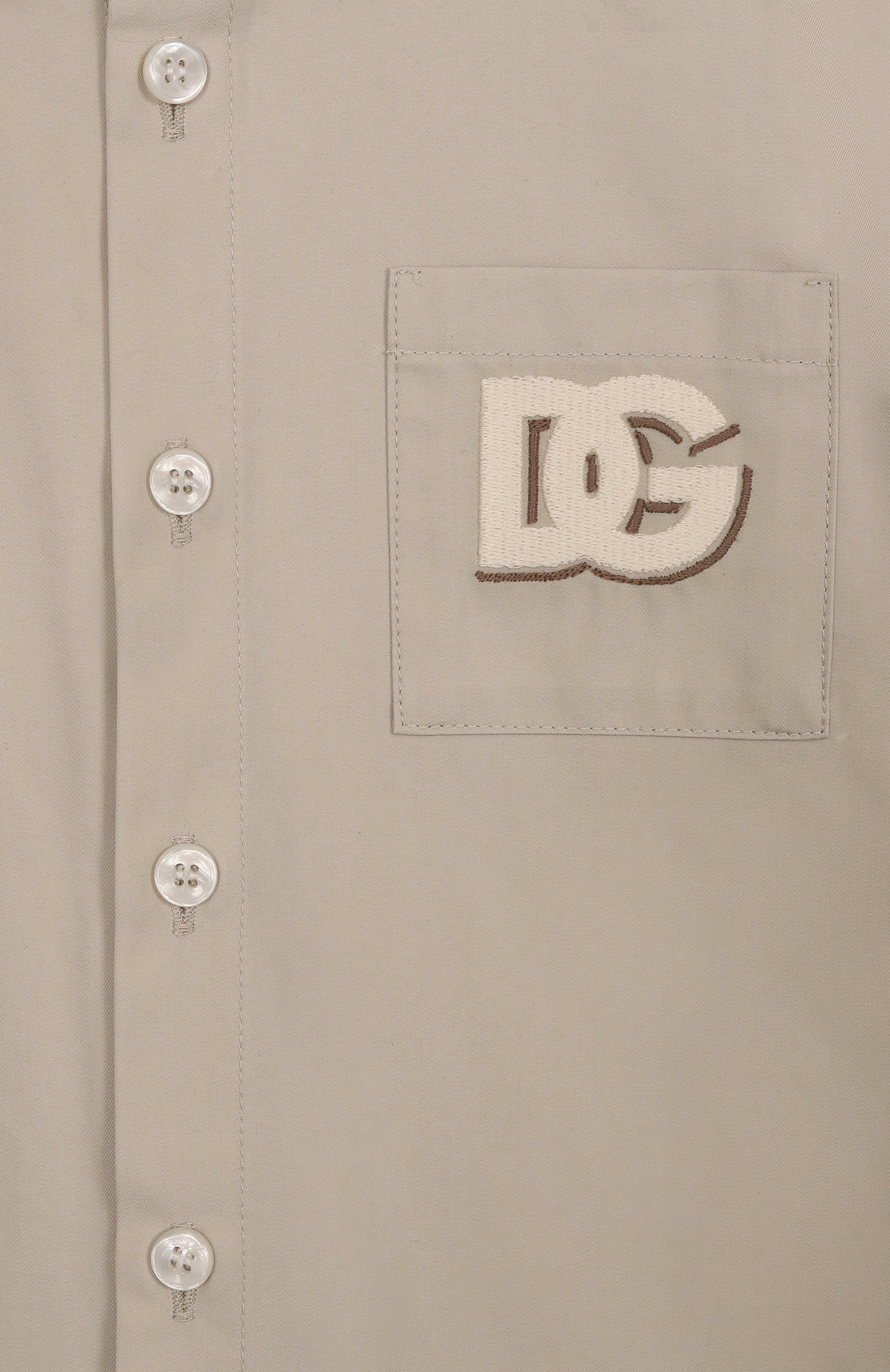 Хлопковая рубашка DOLCE & GABBANA, арт. L14S36/HUMRB, фото 3