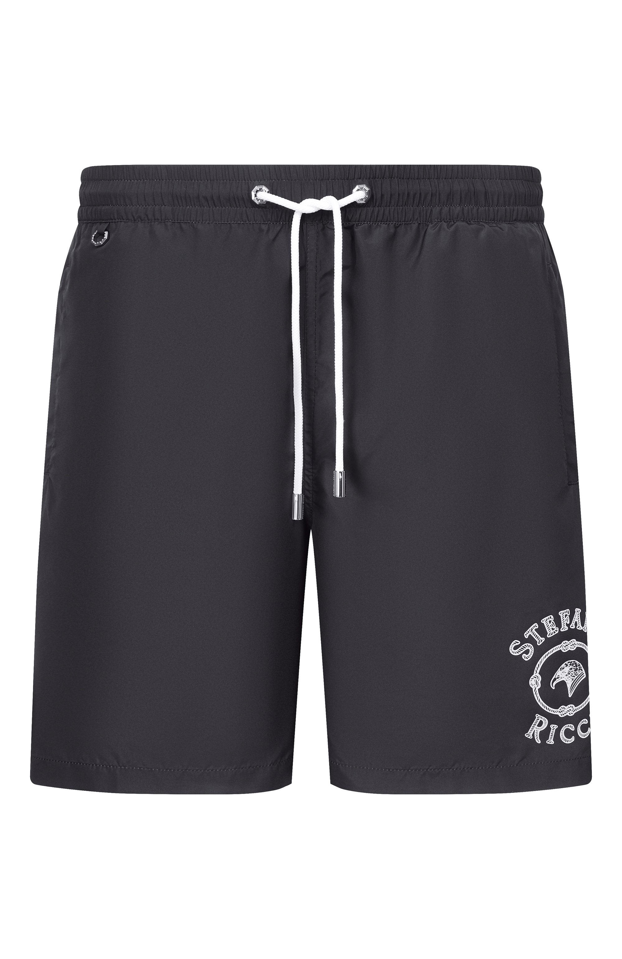 Плавки-шорты STEFANO RICCI черного цвета по цене 103000 руб., арт. M6B6200040/DFC001, фото 1 Плавки-шорты STEFANO RICCI, арт. M6B6200040/DFC001, фото 1