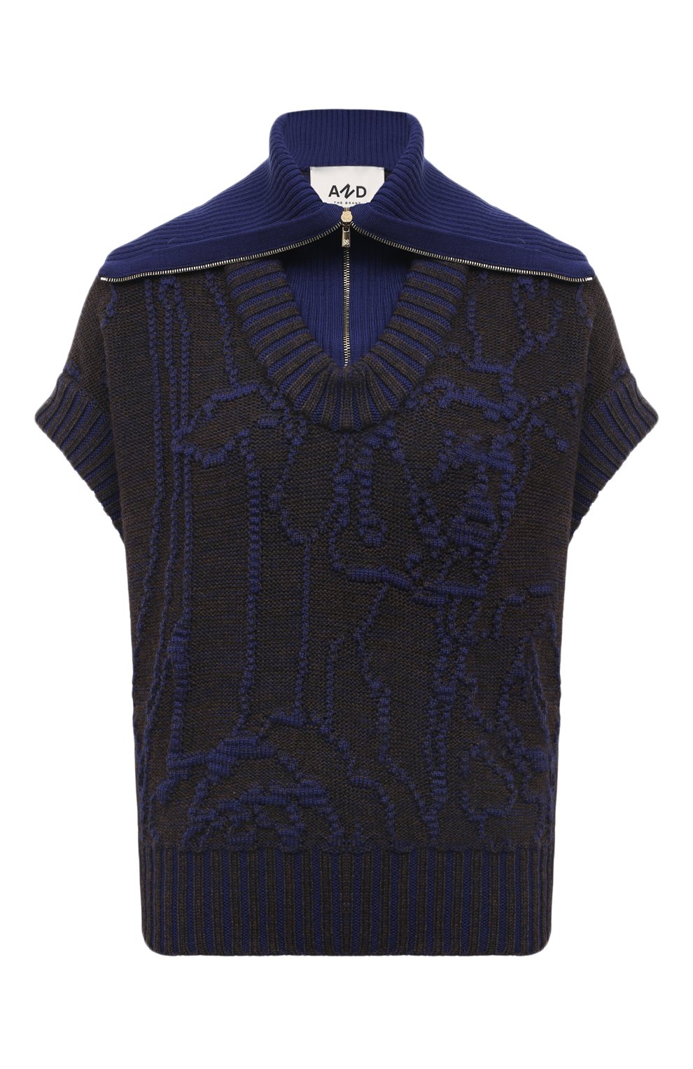 Шерстяной жилет AND THE BRAND, арт. W24-JM029-0702-349, фото 1