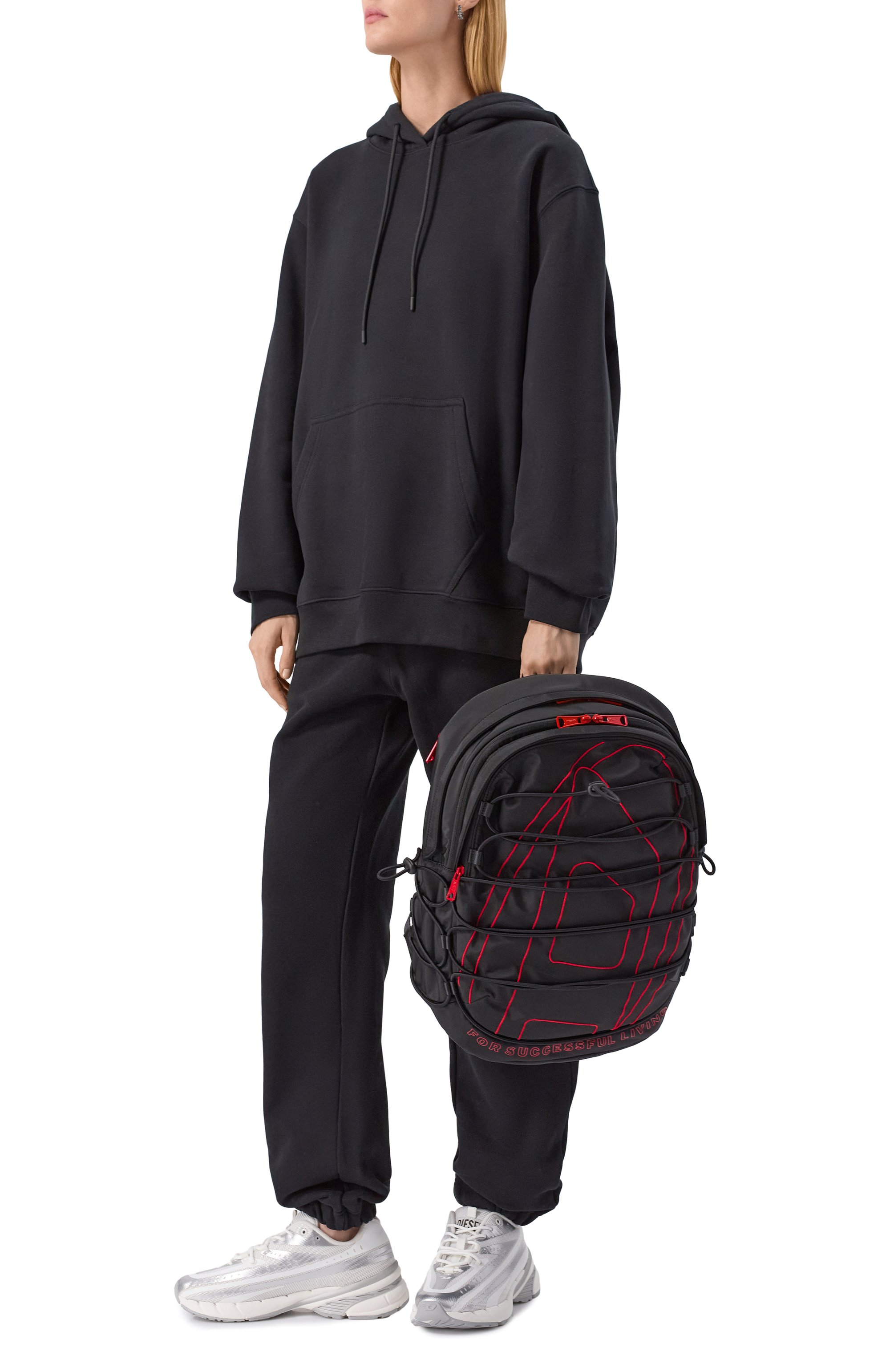 Рюкзак tech-d x DIESEL черного цвета по цене 30750 руб., арт. X10408/P3914, фото 9 Рюкзак tech-d x DIESEL, арт. X10408/P3914, фото 9