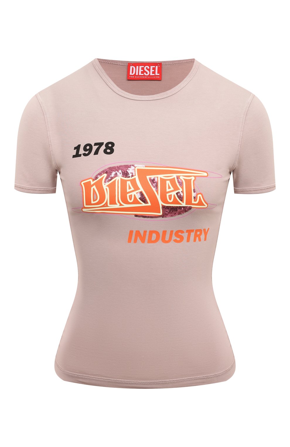 Хлопковая футболка DIESEL, арт. A15383/0QJAP, фото 1